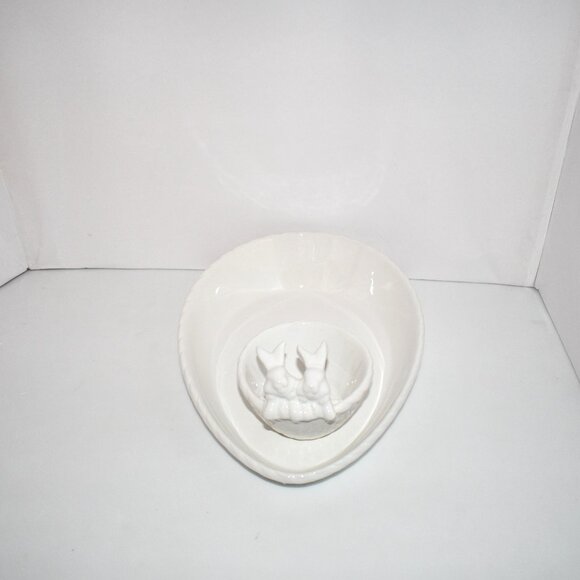 Southern Living Figural Bunny Chip and Dip #ES25SL20D NWT - Picture 1 of 4